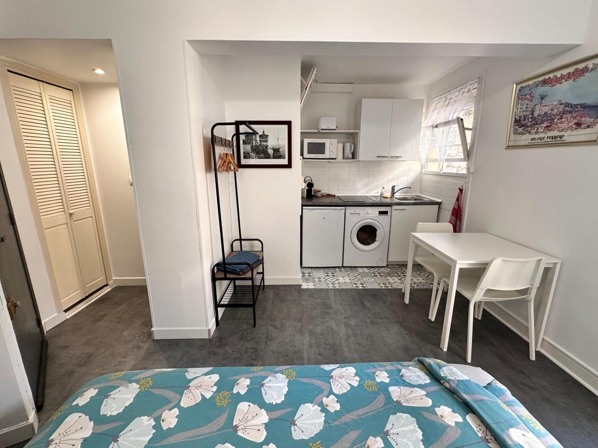 Bottero, Climatise, Parking Possible Appartement Nice Buitenkant foto